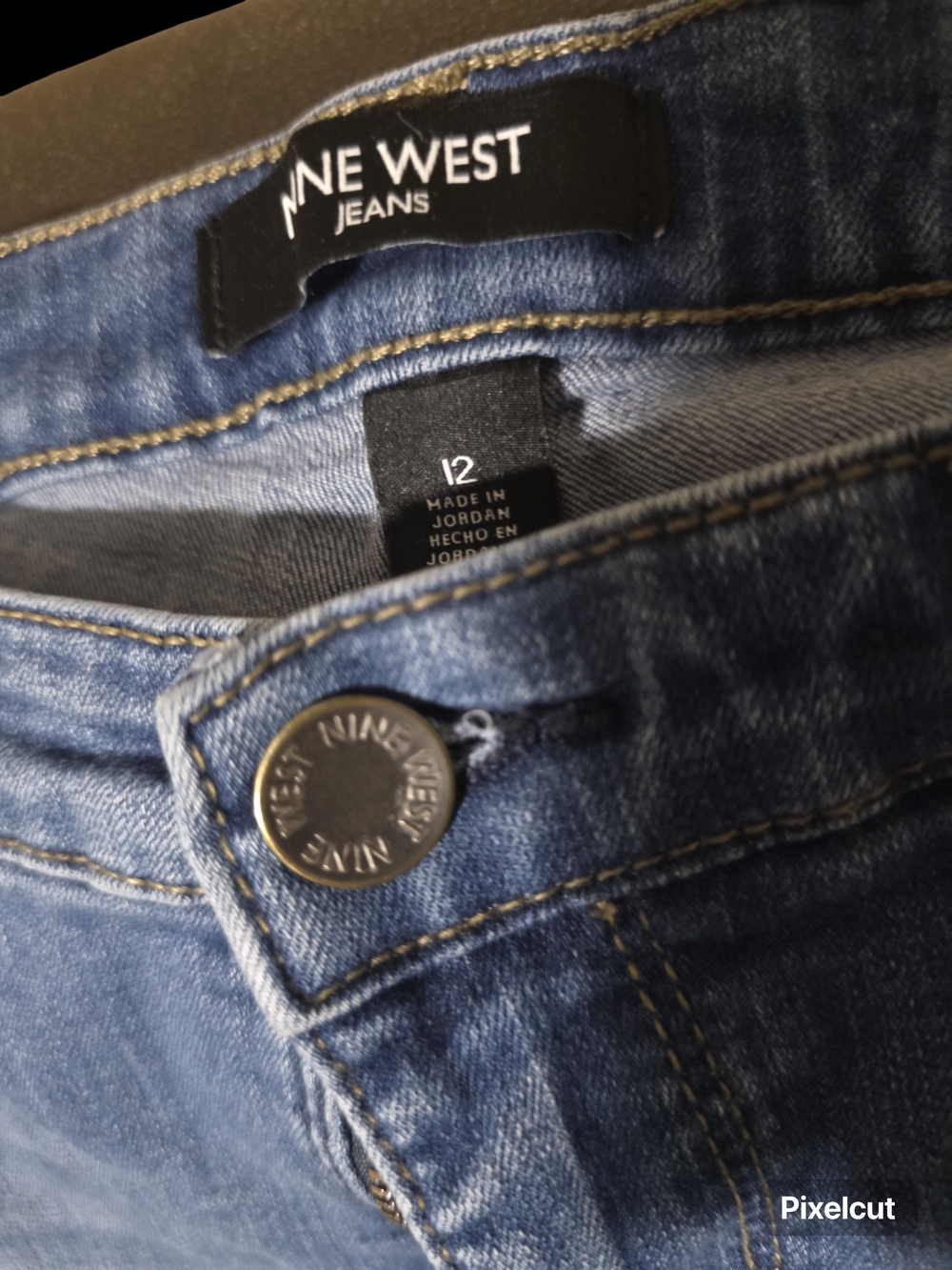 Nine West Women's Medium Blue Skinny Jeans